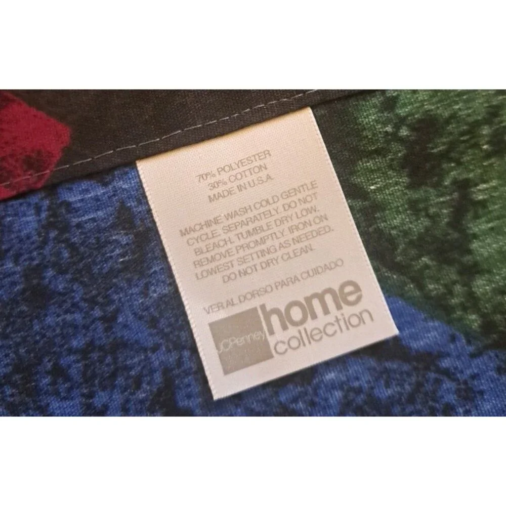 Vintage NEW Window Valance Colorful Abstract 90s JC Penney USA Made 84x20